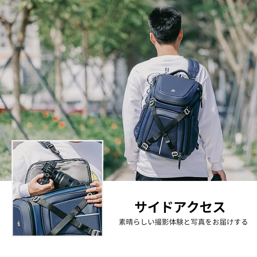 Amazon.co.jp: [K&F Concept] カメラバッグ リュック バック